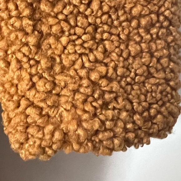 J. Crew Coat Double Breasted Teddy Sherpa Topcoat Jacket Sz SP - Picture 9 of 11